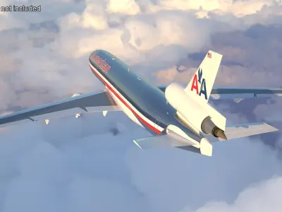  American Airlines MD-11 Luxury Liner Aircraft 