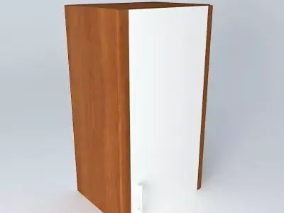Cabinets wooden cabinet with door Free 3D model purchase