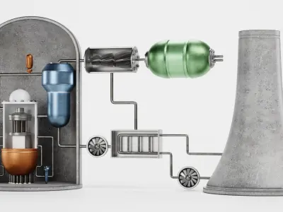  Nuclear Reactor - Power Plant 