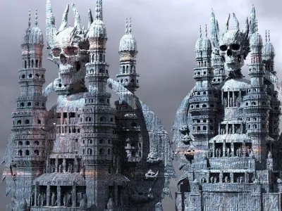 Evil Vizier Tower Kit bash 3D model