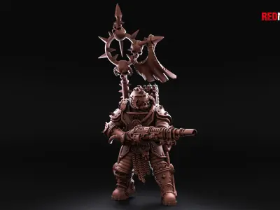 Renegade Solar Guard - Squad - Heretics 3D print model
