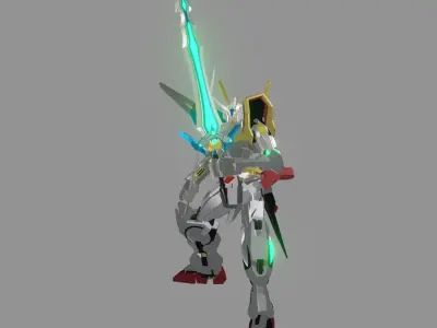 The Mecha Attacker 1 3D model