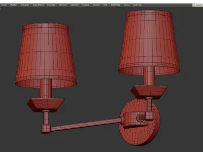 Sconce Maytoni Beira MOD064WL 02N Low-poly 3D model