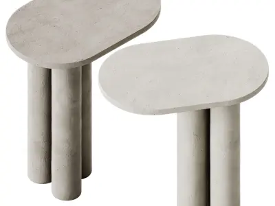 Kiwano Concept Side table 3D model
