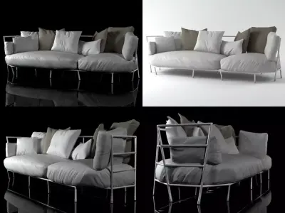 Dehors Sofa 372 3D model