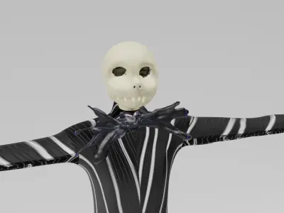 jack skellington 3D model