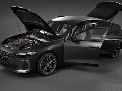 2025 Audi A5 Sedan 3D model