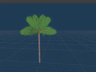 Urban City Low poly game Environment Game Ready Baked Low-poly 3D model