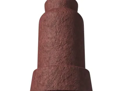 Checkmate Rook Pendant by Danny Fang  3D model