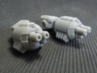 CHIBI-TECH SD - DED ARM-A 3D print model