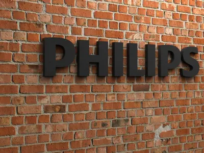 Philips Logo 3D print model