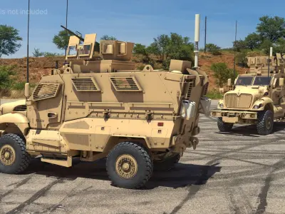  International MaxxPro Armored Fighting Vehicle 