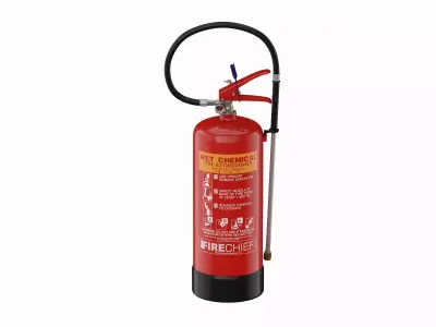 Wet Chemical Fire Extinguisher 3D model