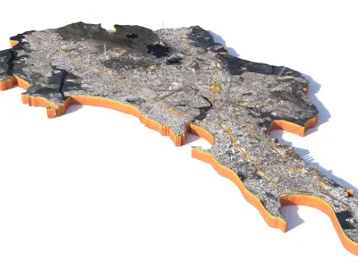 Mumbai City India 3D model