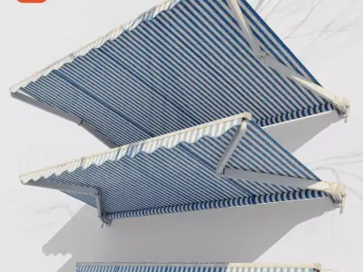 Casset awning  3D model