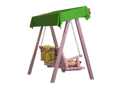 Garden Swing 3D model