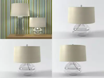 Jack table lamp 3D model