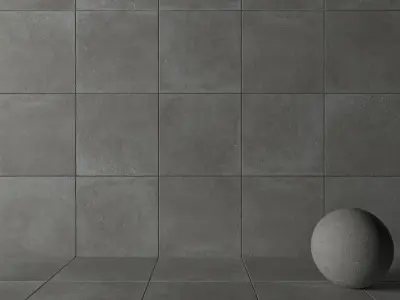 Flaviker Nordik Stone Ash 80x80 Texture