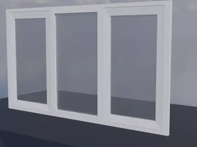 Simple Window Pack Free low-poly 3D model
