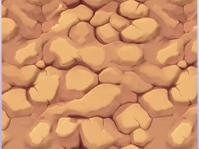 Stylized Ground Seamless Texture Texture