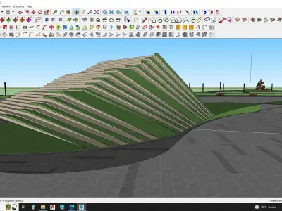 sketchup park  3D model