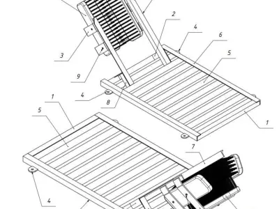 Outdoor Shoe Brushes 3D model