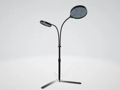 Indoor Plant Grow Light Low-poly 3D model