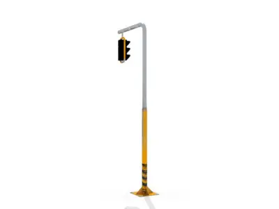 D A TRAFFIC LIGHT 001 3D model
