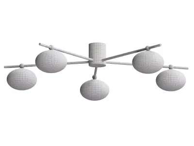 Lindby Valisa ceiling light 3D model