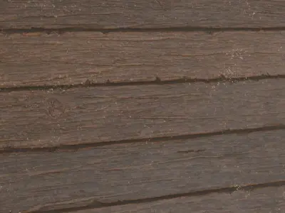 Minimal White Painted Wood with Natural Knots PBR Seamless Texture