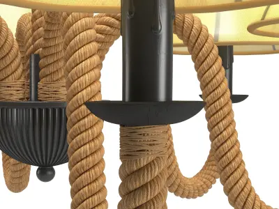 Hanging Lamp Loft 3D model