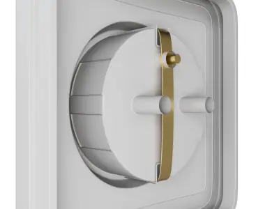 Realistic OutletType 3 3D model