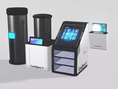 SciFi Laboratory Collection 3D Model Pack