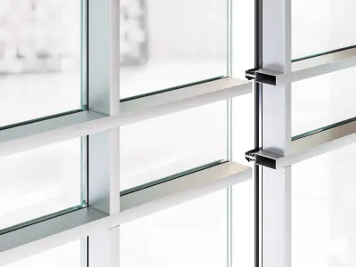 Curtain Wall SET02 3D model