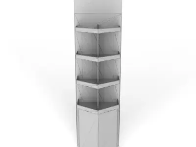 Point of Sale Cardboard Display Stand Texture