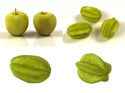 Golden delicious 3D model