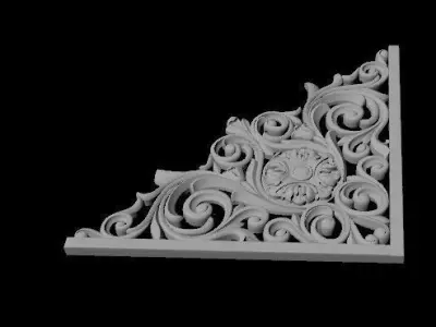 dekor ornament 3D model 139