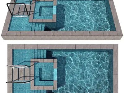 SWIMMING POOL NO71 A 3D model