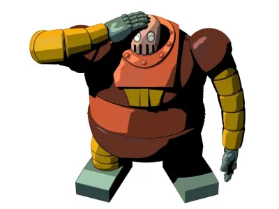 Boss Robot Boss Borot  3D print model