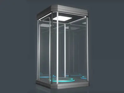Sci Fi Liquid Incubator 3D model purchase