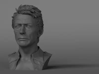 John Hurt - Kane - Alien 3D print model