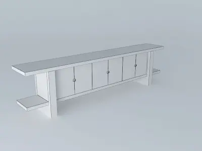 Block Console 2 3D model