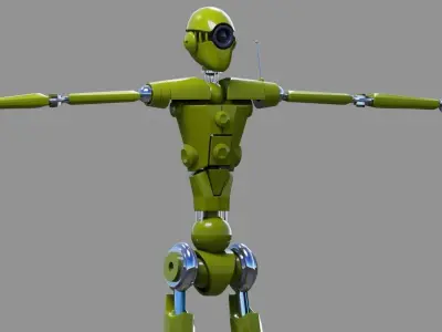 robot 7 3D model