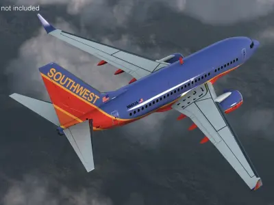  Southwest Airlines Boeing 737-600 with Interior 