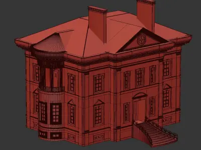 exterior classic 3D model