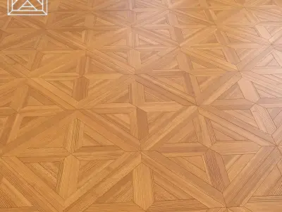 Parquet - Laminate - Wooden floor Low-poly 3D model 14