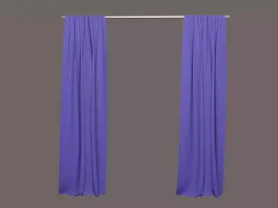Curtains curtain 3D model