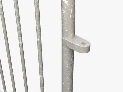 Crowd Barrier 3D model