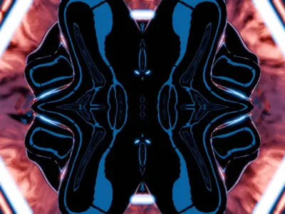 Abstract Alien Animation 3D model