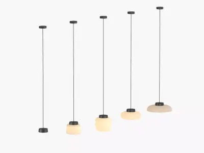 Devorm Straight Pendant Lamps 3D model